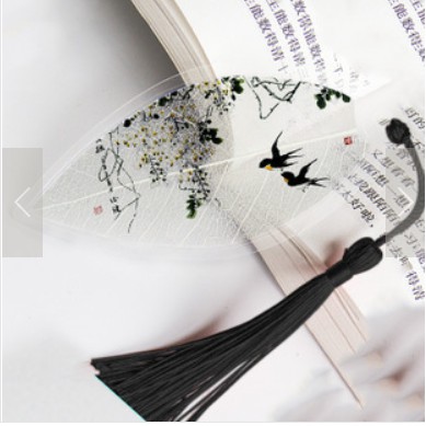 💥SẴN(rất nhiều mẫu đẹp) - Bookmark gân lá và bookmark cổ trang