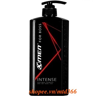 Dầu Gội Đầu 650g X-Men For Boss Intense Hương Nước Hoa Nam Tính