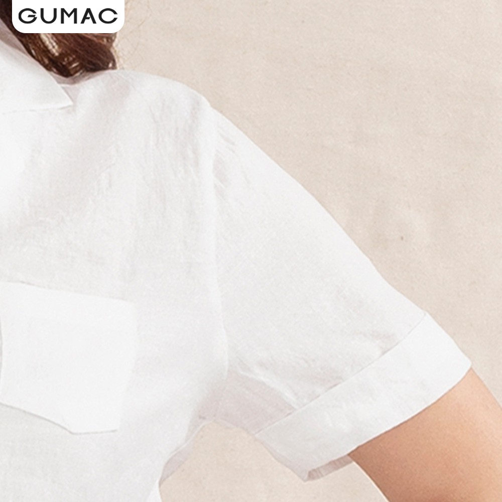 Áo cổ vest túi đắp AA1043 GUMAC | BigBuy360 - bigbuy360.vn