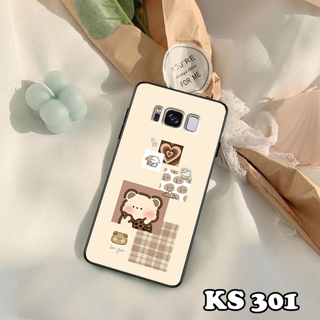 Ốp lưng Samsung S8 - S8 Plus - S9 - S9 Plus - Ốp Samsung in hình Gấu&amp;Thỏ siêu xinh - Chất liệu TPU