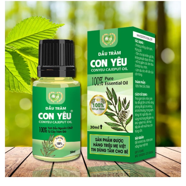 Dầu tràm con yêu 30ml - 65k