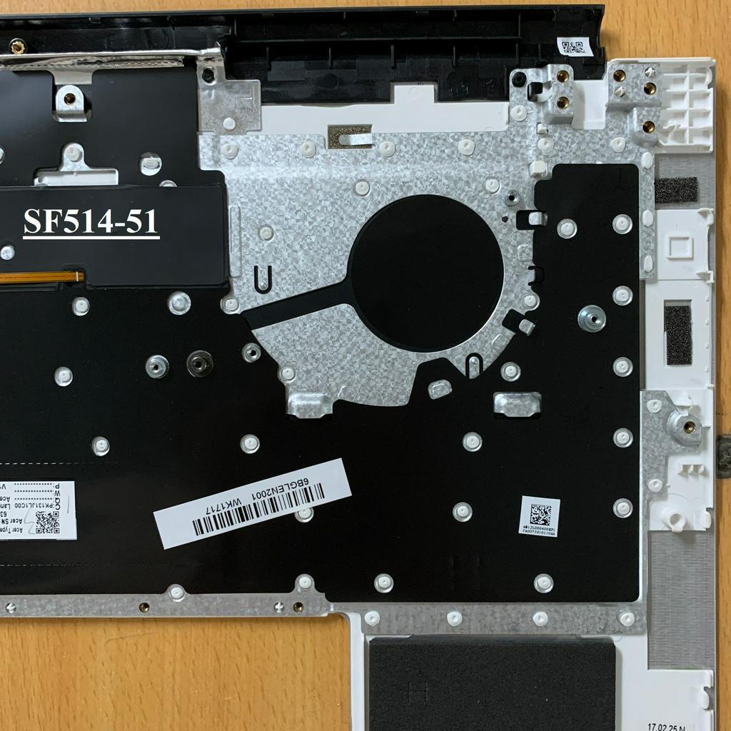 Vỏ Laptop Acer  Mặt C Dành Cho Laptop Acer  SF514-51 -có sẵn bàn phím ạ!   Hàng mới