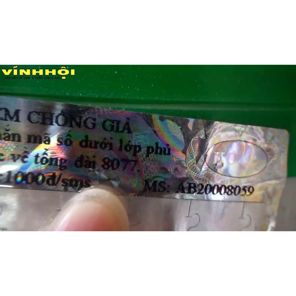 Sơn Chống Thấm Kova 1kg CT11A Gold Chính hãng có tem điện tử