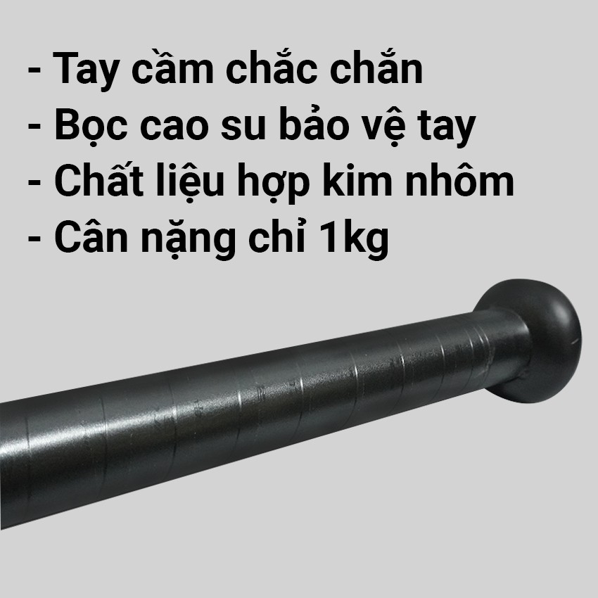 ⚡️Gậy đánh bóng chày cao cấp hợp kim kim loại chắc chắn 70cm /28inchs có kèm túi đựng⚡️