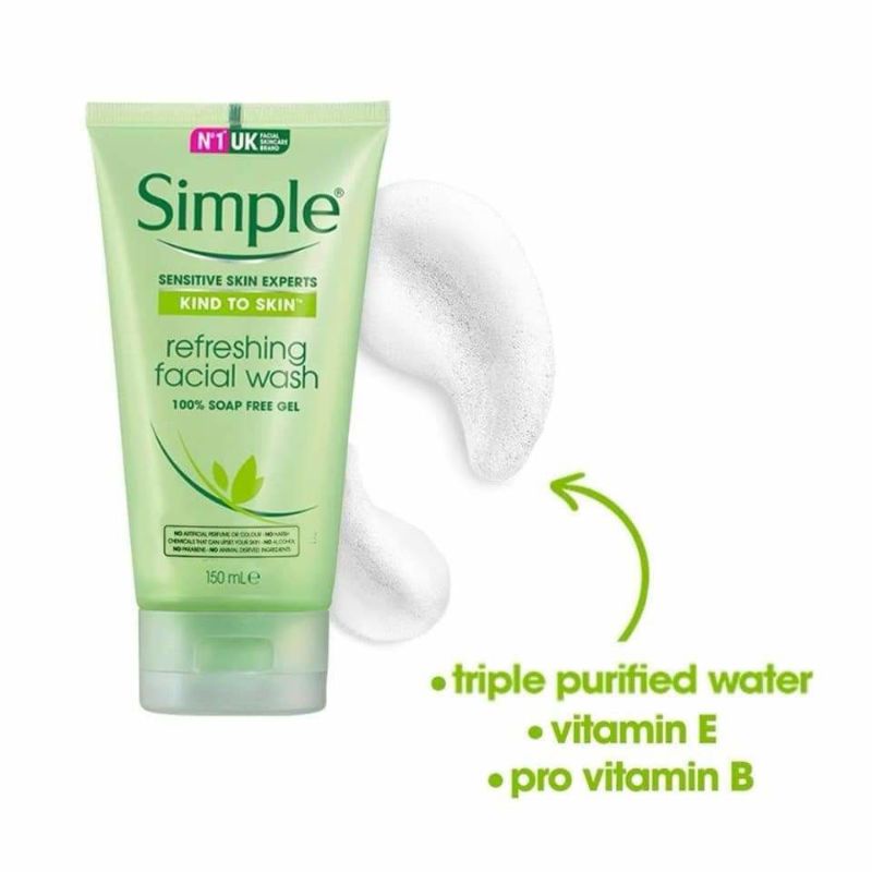 [ Giá Sỉ = Giá Lẻ ] Sữa Rửa Mặt Simple Kind To Skin 150ml