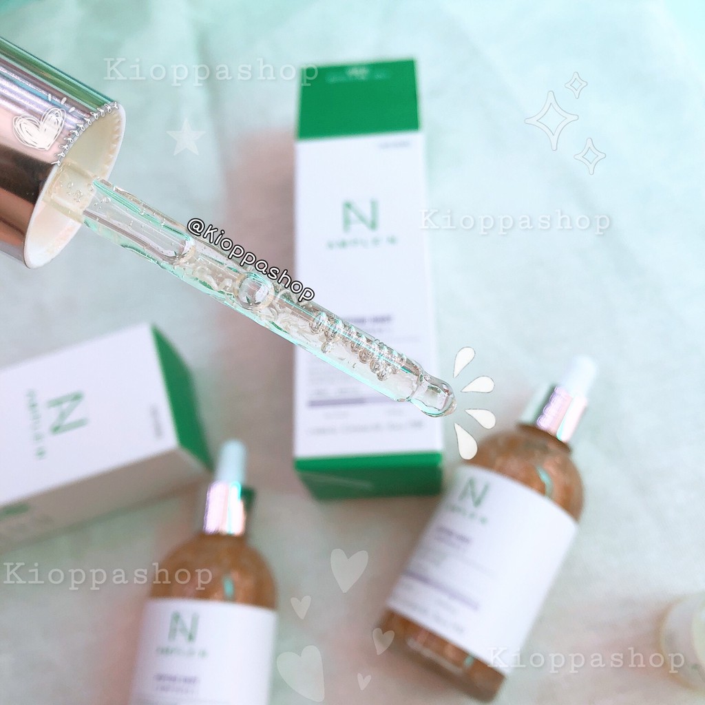 Tinh Chất Dưỡng Trắng Da căng bóng Chống Lão Hóa Coreana AMPLEN Peptide Shot Ampoule 2x
