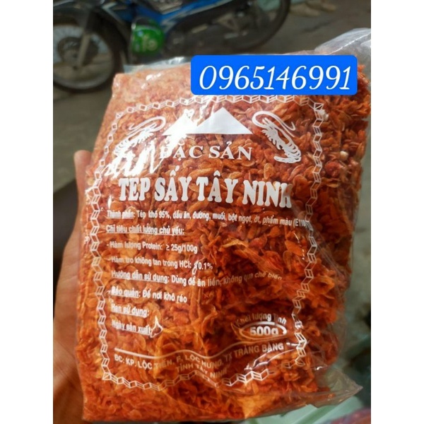 500g đặc sản tép sấy khô Tây Ninh 35k