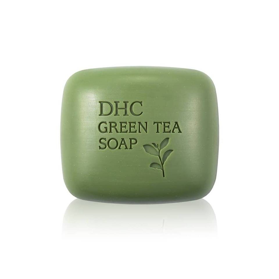 Xà Phòng Rửa Mặt Trà Xanh DHC Green Tea Soap