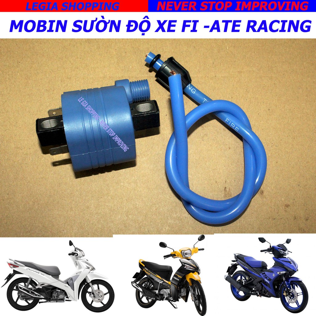 MOBIN SƯỜN ĐỘ CHO XE FI HIỆU ATE RACING - GẮN HONDA YAMAHA SUZUKI SYM