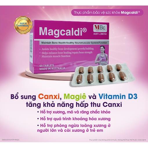 [GIÁ GỐC] Magcaldi giúp tăng cường chức năng xương - Hộp 60 viên