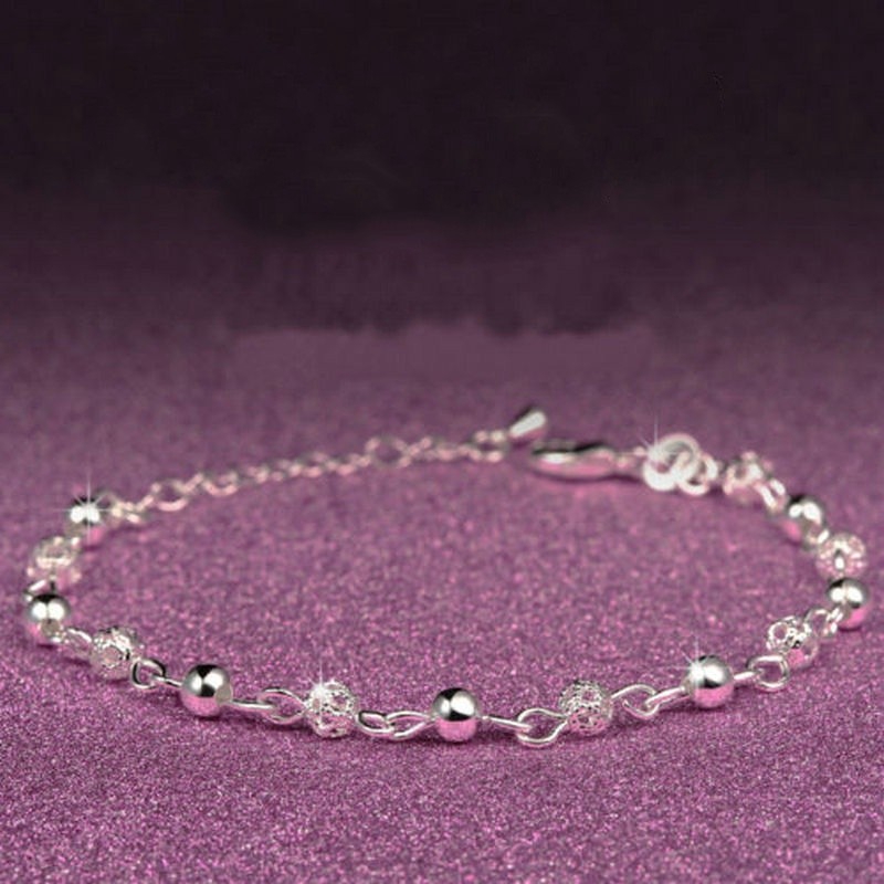 Vòng Tay / Lắc Tay Nữ Mạ Vàng Đính Hạt Charm