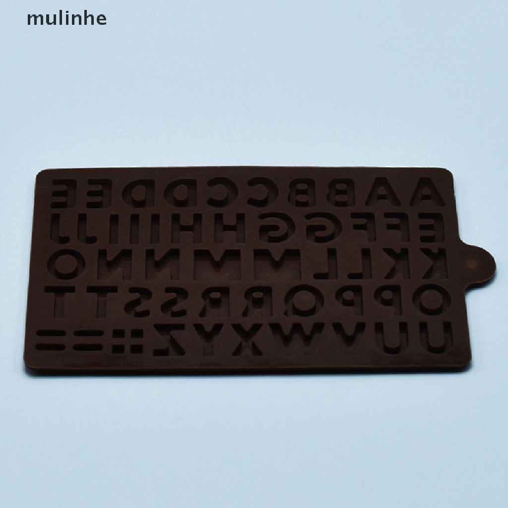 1 Khuôn Silicone Làm Bánh &amp; Socola Hình 26 Chữ Cái DIY