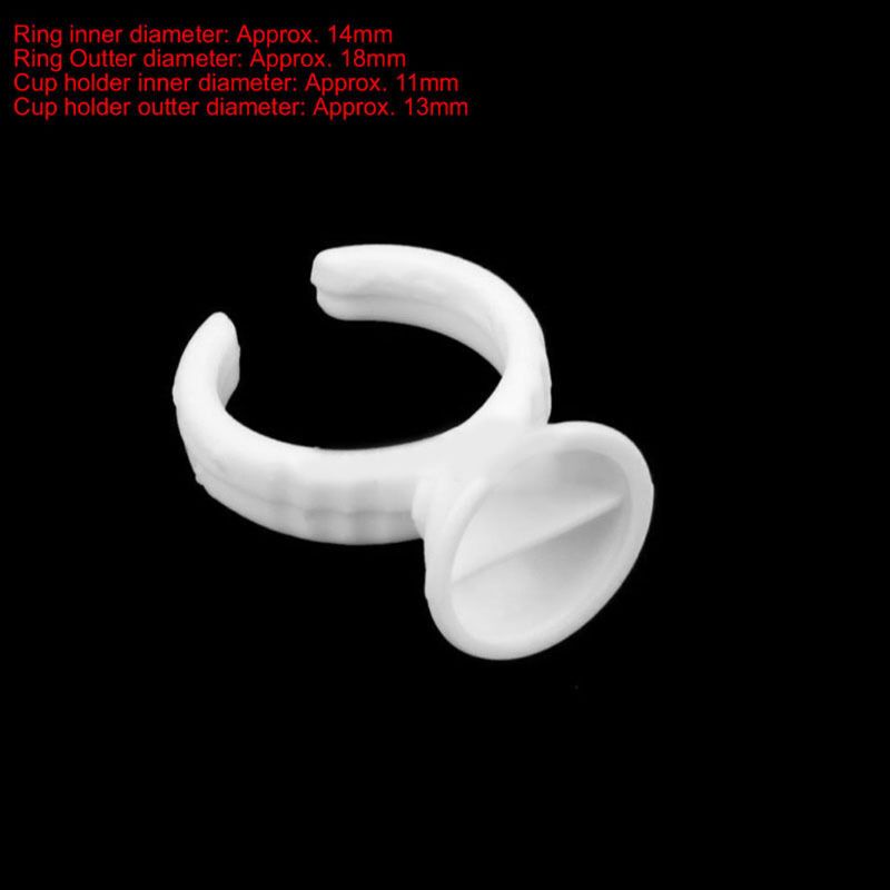 Set 100 Giá Đỡ Keo Nối Mi Sử Dụng Một Lần Tiện Lợi