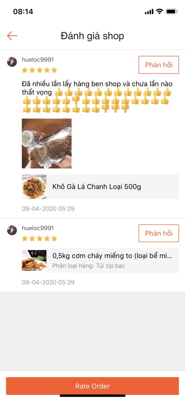 Combo 10 hũ - cơm cháy lắc khô gà lá chanh