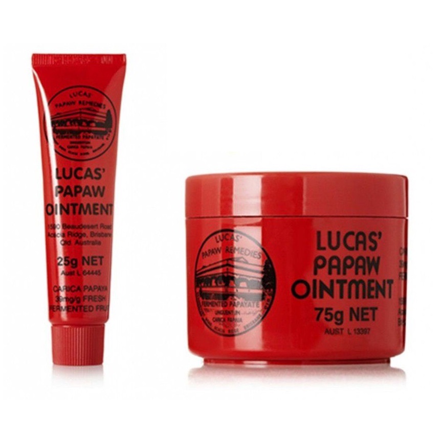 Kem Đu Đủ Đa Năng Bôi Ngoài Da Lucas Papaw Ointment/ Grandpawpaw, Úc Giúp Mờ Sẹo, Chàm