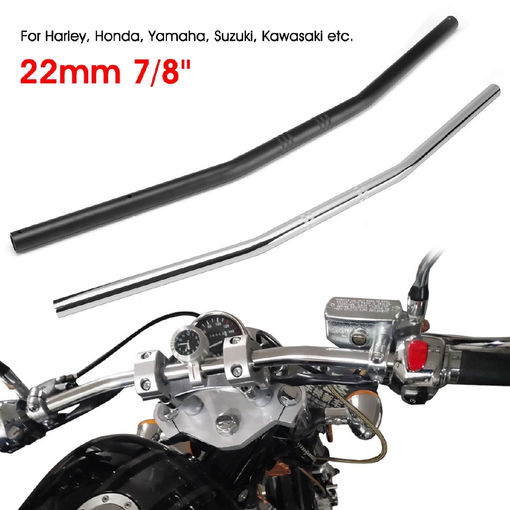 Ghi đông ngang 22 mm chuyên dùng cafe racer