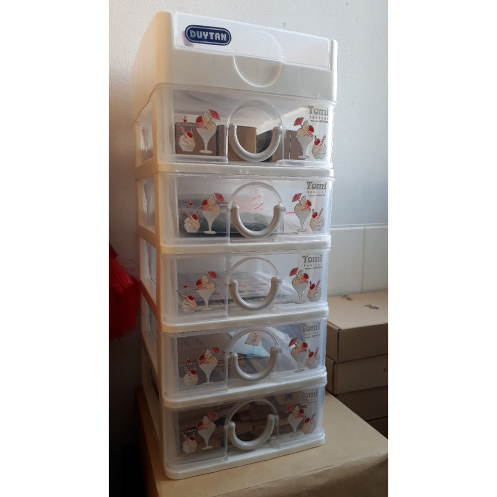 Tủ nhựa duy tân Tomi nhỏ 6 Ngăn.Nhiều Màu