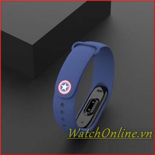 Dây đeo Xiaomi Miband 4 Captain America (Mi Band 4 Avengers)