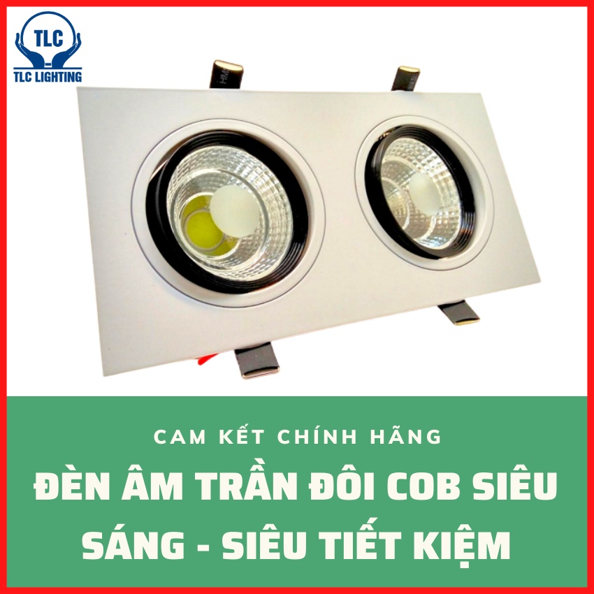 Đèn led siêu sáng - Đèn LED Âm Trần COB TLC Lighting Siêu Sáng, Siêu Tiết Kiệm