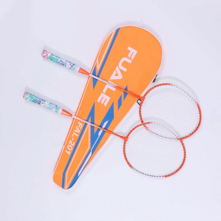 Vợt đánh cầu lông FUAILE F-001, F-201 bộ vợt đánh cầu lông trẻ em giá rẻ hợp kim nhôm kèm bao vợt - Cashzineshop