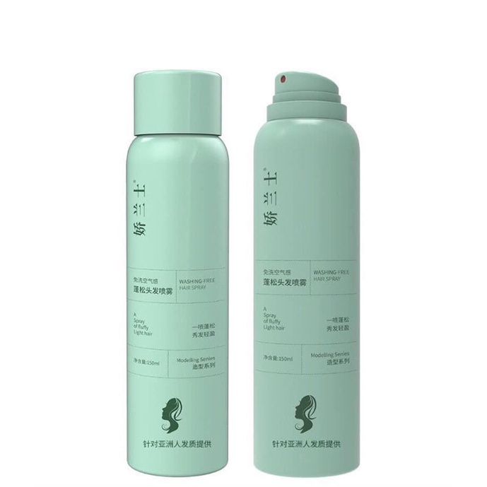 Dầu Gội Đầu Khô Tokyostore Dạng Xịt Tạo Phồng Không Cần Nước Dùng Cho Nam Và Nữ Không Bết Tóc