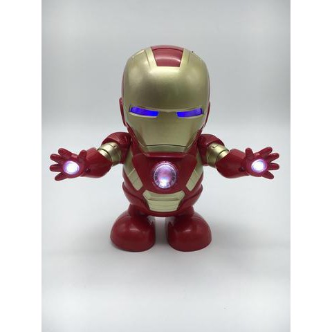 Iron Man Dancing, người sắt nhảy theo nhạc có đèn vui nhộn