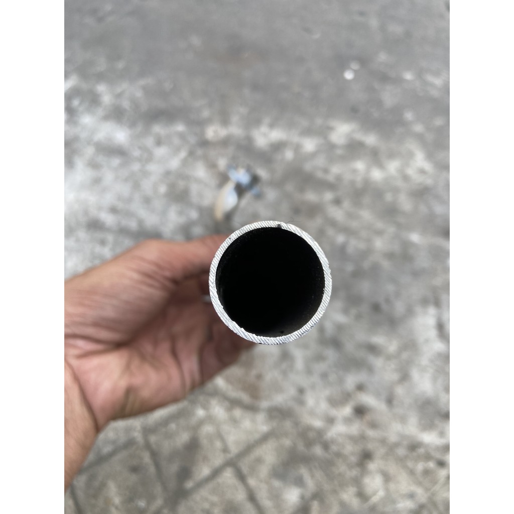 Cổ pô inox 304 27mm x 1,5mm gắn pô zin cho Future Led