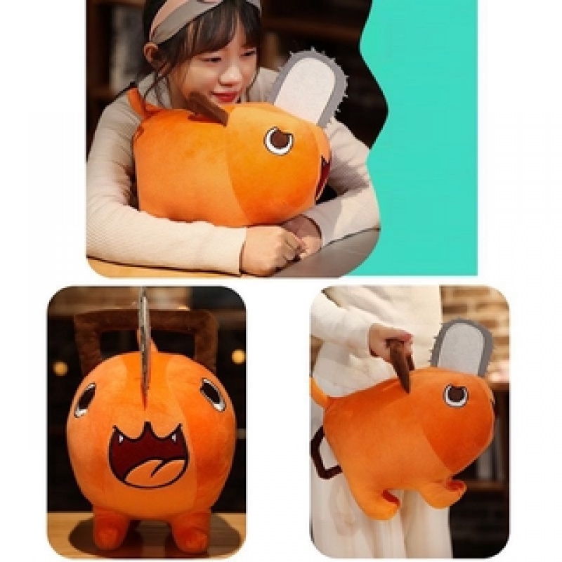 Móc Khóa Hình Nhân Vật Phim Hoạt Hình Cưa Máy Nhồi Bông 40cm