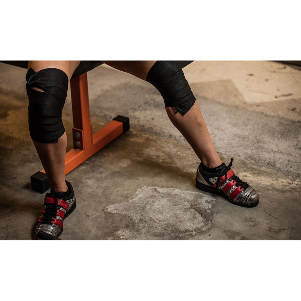Dây Quấn Gối Tập Gym Harbinger Power Knee Wraps