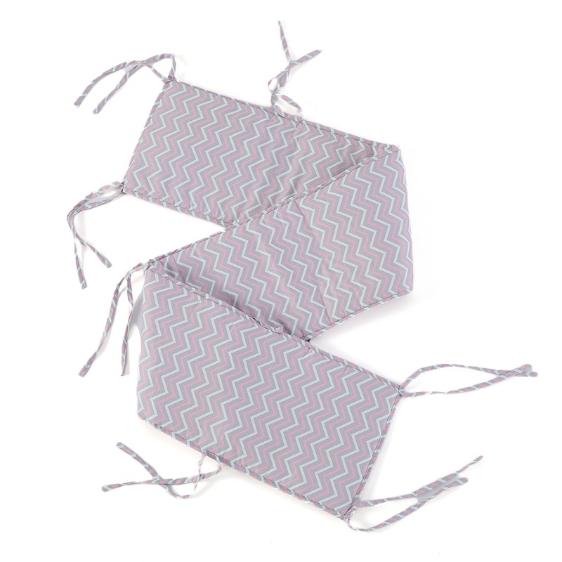 Gối Chắn Cũi Em Bé Chất Liệu Cotton Mềm Mại Tiện Dụng