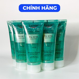 Tẩy Da Chết [CHÍNH HÃNG] Tẩy Tế Bào Chết EUCERIN  PROACNE SOLUTION SCRUB 100ML