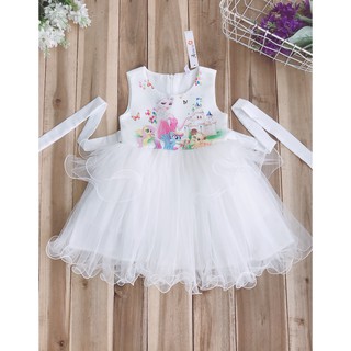 Đầm công chúa Elsa xinh xắn cho bé đón xuân sang