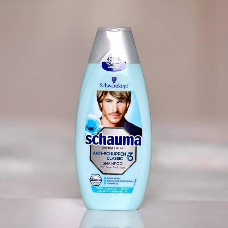 Hàng Đức DẦU GỘI ĐẦU Chống GÀU SCHWARZKOPF SCHAUMA- DÀNH CHO NAM