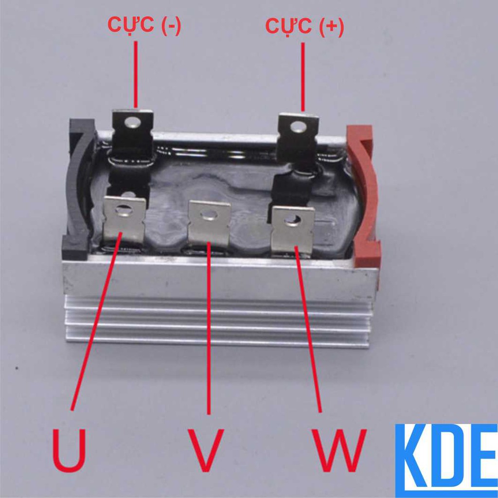 CẦU diode chỉnh lưu 3 pha 50A1000V kde3421