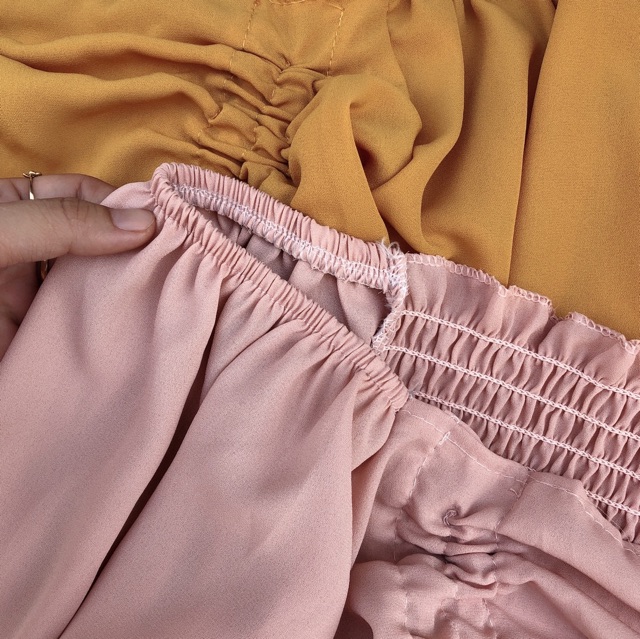 [Mã FAMAYWA giảm 10K đơn 50K] Áo bẹt vai rút dây hai bên siêu hot | BigBuy360 - bigbuy360.vn