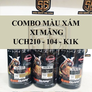 Sơn samurai màu xám xi măng uch210 - 104 -k1k