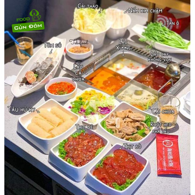 Cốt lẩu vị Thái Tomyum Haidilao chính hãng