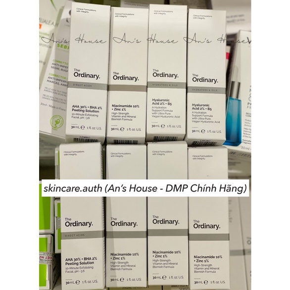 Serum THEODINARY HYALURONIC ACID 2% + B5 Cấp Ẩm, Phục Hồi Da 30ml