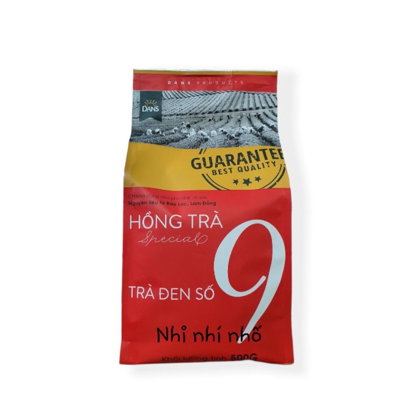 HỒNG TRÀ (TRÀ ĐEN) SỐ 9 hiệu DANS gói 500gr