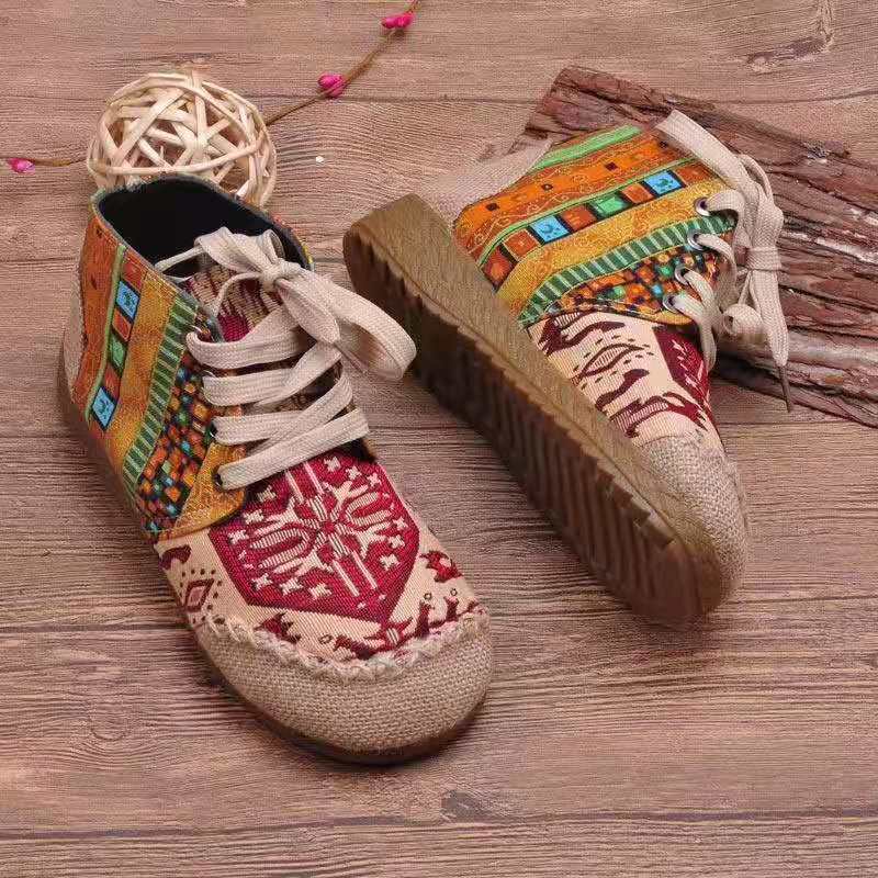 Giày sục thổ cẩm