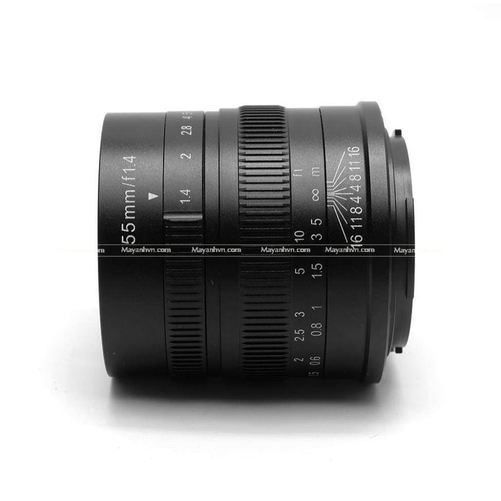 Ống kính 7artisans 55mm F/1.4 (MF) (Chính Hãng)