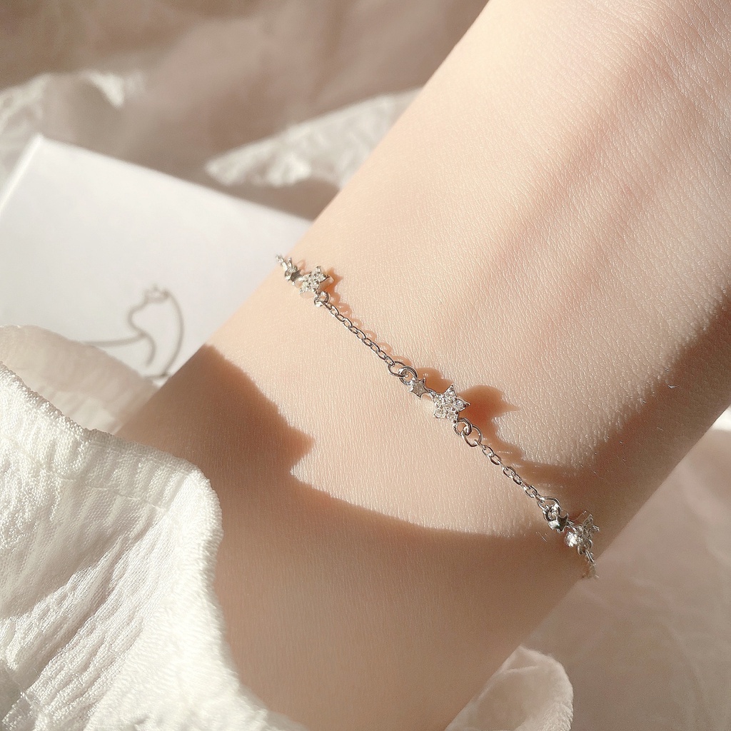 Lắc tay bạc 925 Comedy Bracelet Miuu Silver