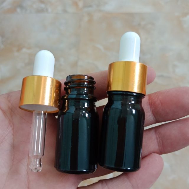 Chai chiết thủy tinh 5ml loại dày
