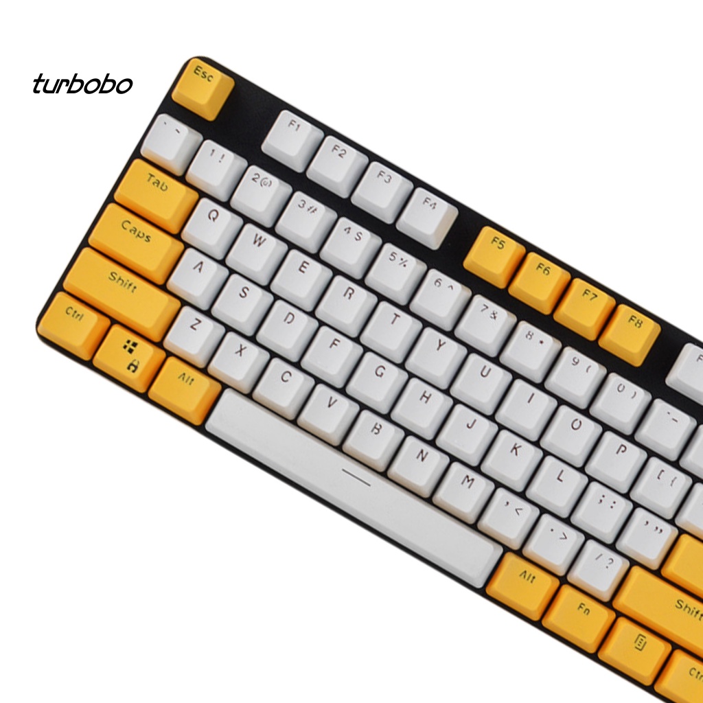 Set 104 Nút Bàn Phím Cơ Thay Thế Bằng Silicon Siêu Bền Tiện Dụng