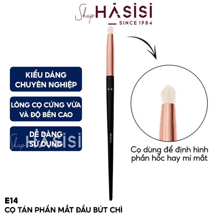 Cọ Phấn Mắt VACOSI - E14