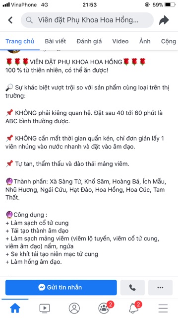 Lẻ = sỉ Viên PK Hoa hồng hộp 15v, chuẩn hãng | BigBuy360 - bigbuy360.vn