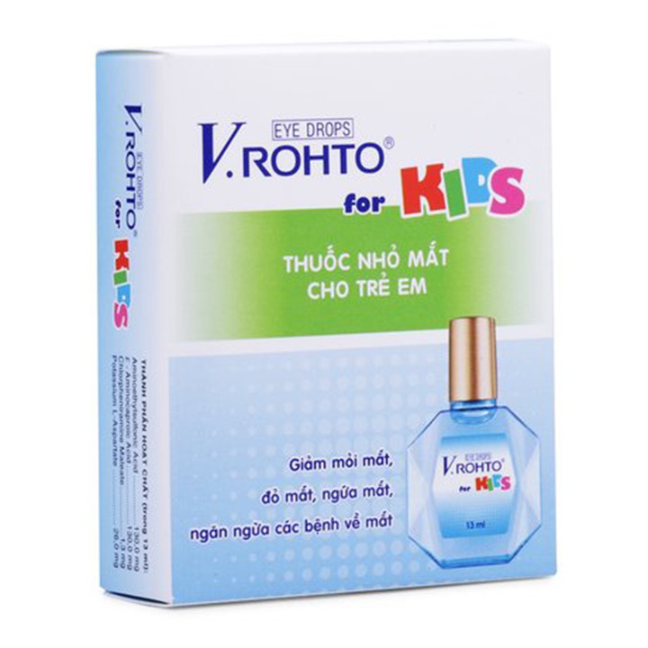 Nước Nhỏ Mắt V.Rohto For Kids 13ml - Coastlinecare Pharmacy