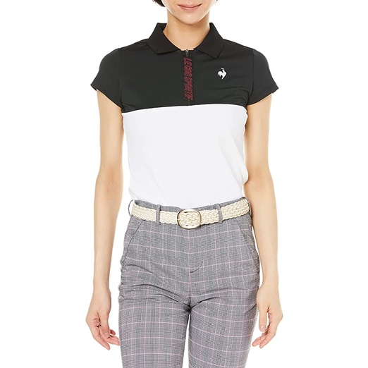 Áo Polo Thể Thao Ngắn Tay Nữ LeCoq Sportif QGWTJA23-BK00