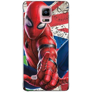 Ốp lưng Samsung Galaxy Note 4, Note 5, Note 7, Note 8, Note 9 in hình Người nhện
