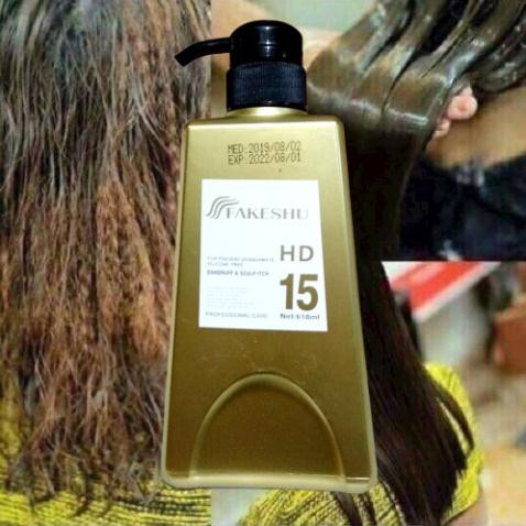 [Hàng Chính Hãng] Kem ủ tóc phủ lụa Fakeshu Collagen keratin siêu mềm mượt 618ml